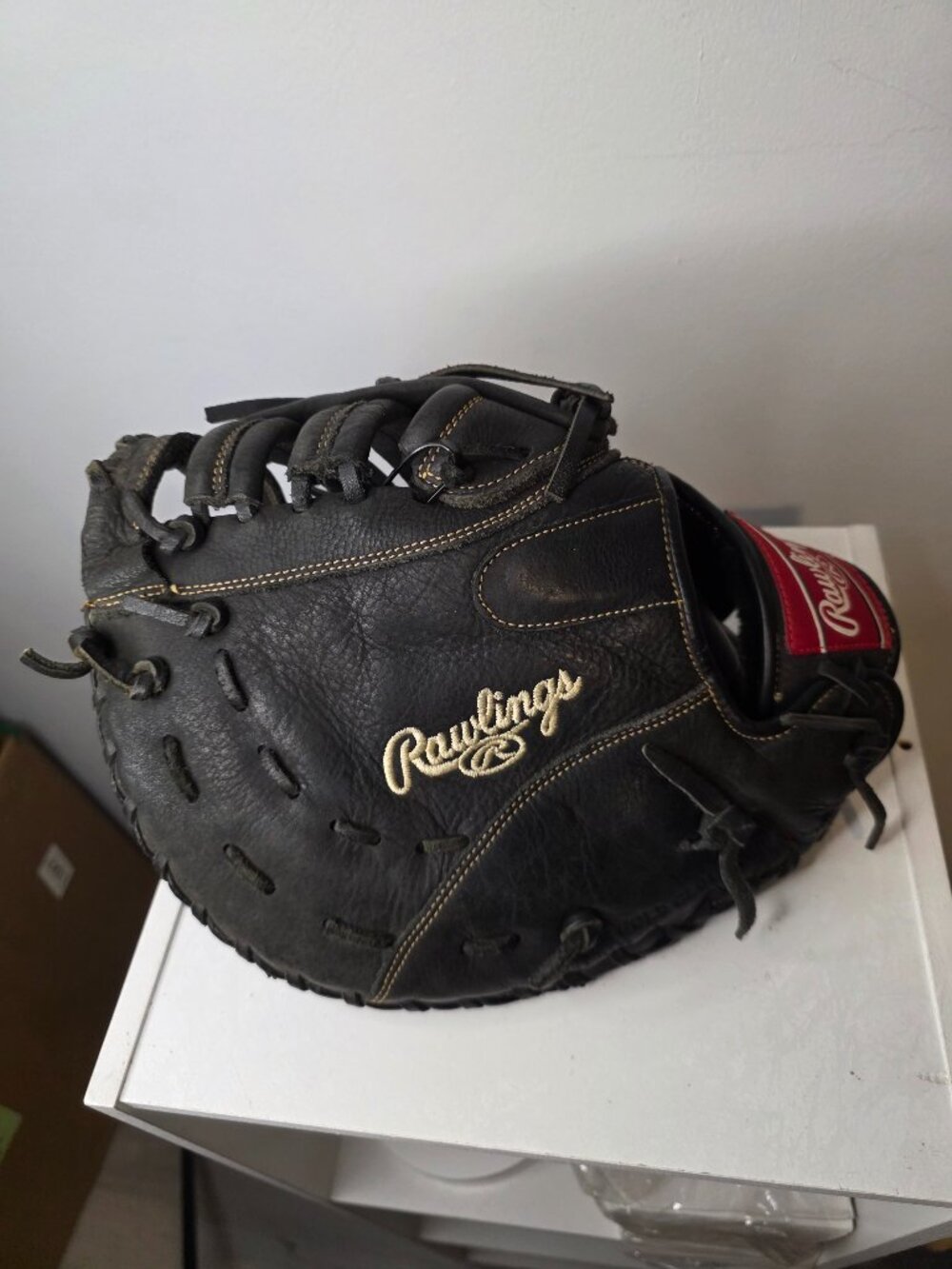 Rawlings Renegade Black Leather 12.5" RFBRB Baseball Glove